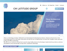 Tablet Screenshot of cmlatitude.com